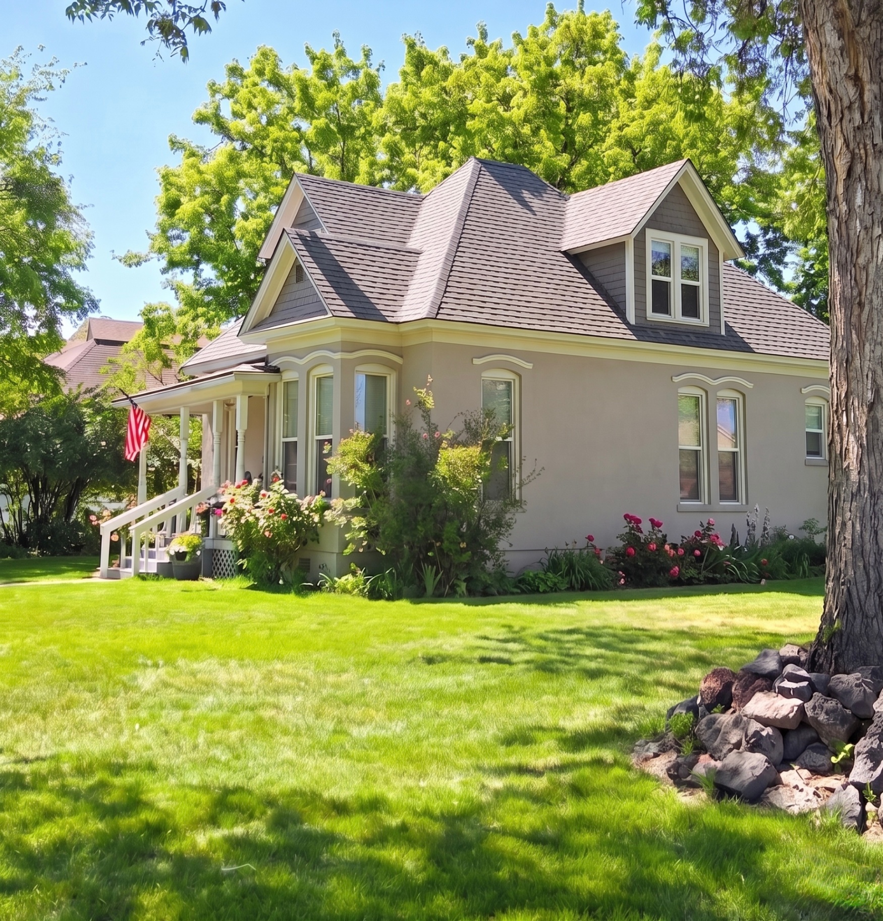 Rising Sun Caldwell Victorian-style home